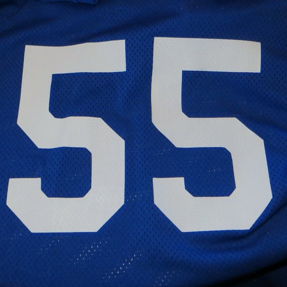 Dakka Two Hockey Jerseys Hawks One Game Or Practice Worn Blue White XL XXL - Picture 8 of 16